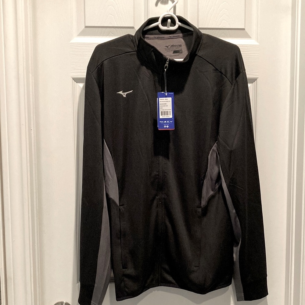 Mizuno Elite training jacket Black/Grey Size M